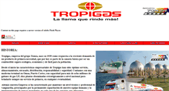 Desktop Screenshot of grupotropigas.com